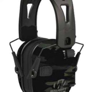 Walker's  Razor Tacti-Grip Ear Muffs -Camo Gray 23NRR