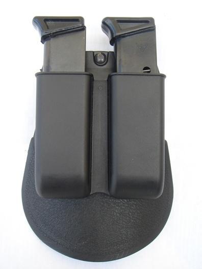 Fobus . 22.380 & .32 Caliber Double Magazine Paddle Pouch Single Stack