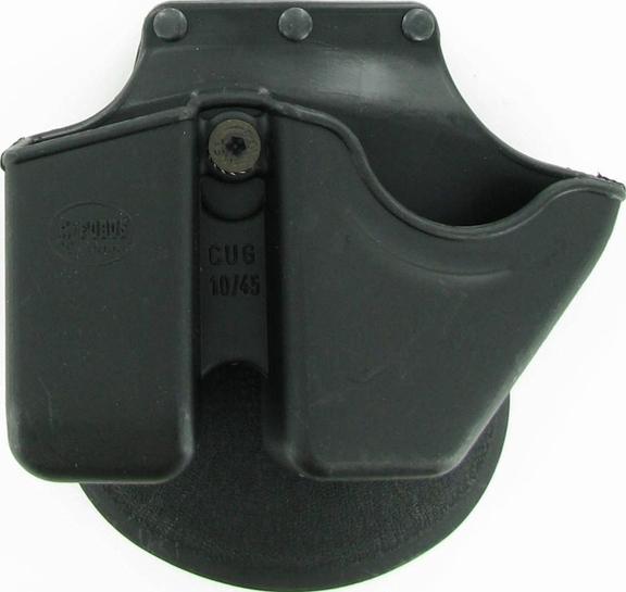 Fobus for Glock/H&K 10Mm/.45 Roto Handcuff/ Magazine Holster Paddle Double Stack