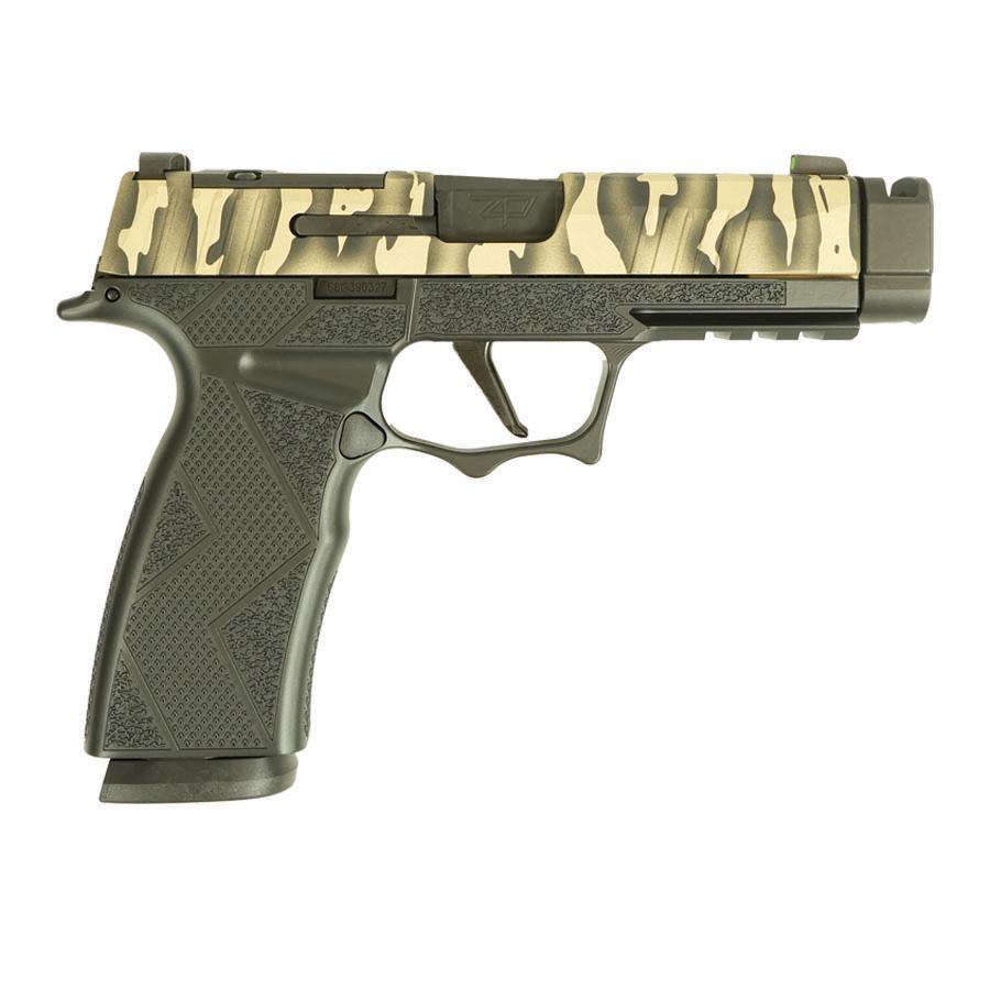 Sig Sauer P365 "Tiger Stripe Black" XMACRO TACOPS Handgun 9mm Luger 17rd Magazines(4) 3.7" Barrel