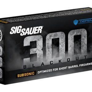 Sig Sauer Subsonic Max Expansion Rifle Ammunition .300 AAC Blackout 194 gr OTM 1000 fps 20/ct