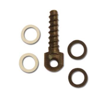 GrovTec Small Parts - 1 Machine Screw Swivel Stud and Nut - 7/8" Spacers