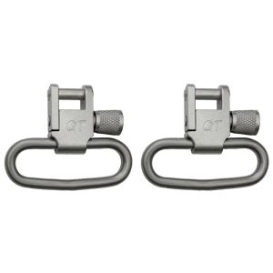 Grovtec 1.25" Locking Swivel Set Silver 2/ct
