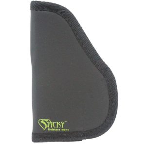 Sticky Holsters Gen 1 Medium Sticky Pocket Holster for 3.8" Sub-Compact Medium Frame Double Stack Autos with Laser Black Ambi