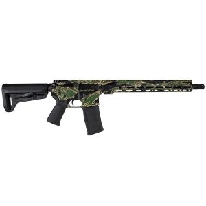 Shark Coast Tactical "Tiger Stripe" Rifle 5.56mm 30rd Magazine 16" Barrel 15" M-LOK Handguard