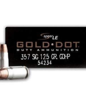CCI GLD DOT 357SIG 125GR GDHP