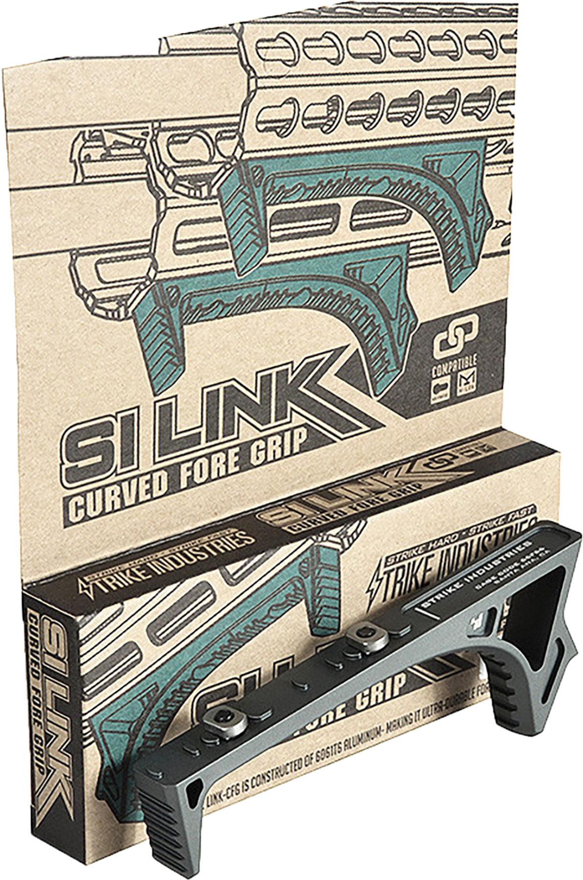 SKI LINK CRVD FOREGRP BLK