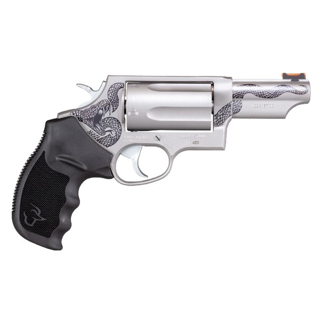 TAURUS JUDGE 410/45LC SS 3″ SNAKE